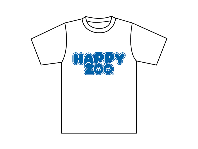 HAPPY Z00 青（カラープリント）
